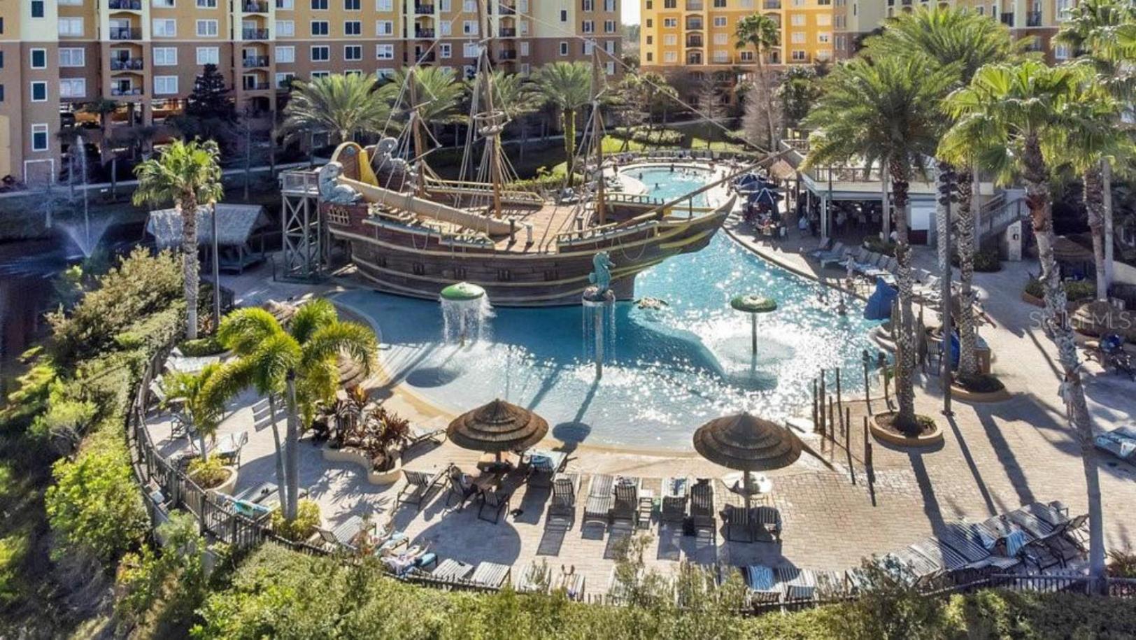 Pirate Ship Resort Condo Lake Buena Vista Exteriör bild